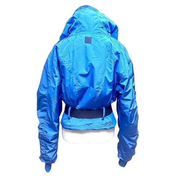 Free People Powder Vixen Jacket Women's Blue Hooded Jacket Small - Picture 13 of 16